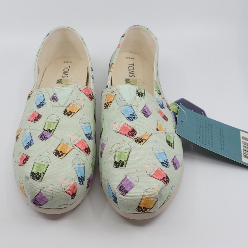 Toms Bubble Tea Shoes 8.5 - NIB - Picture 6 of 8